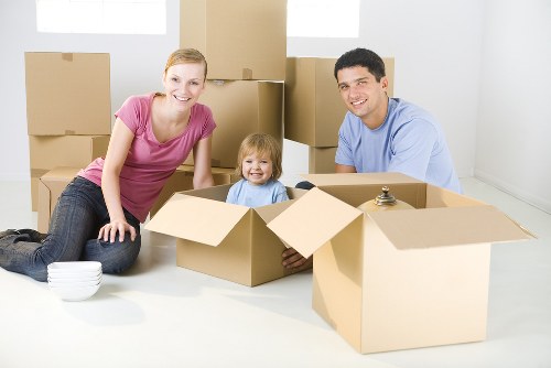 Professional removal team handling a residential move in Charlton