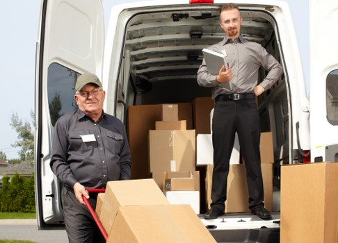 Customer complaint review process for a man and van moving service