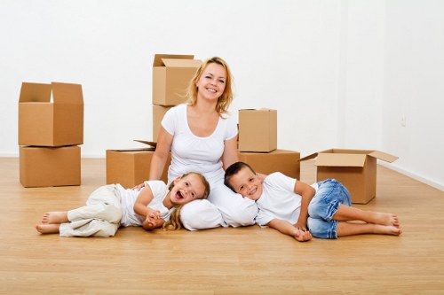 Local removal team handling a flat move in Charlton