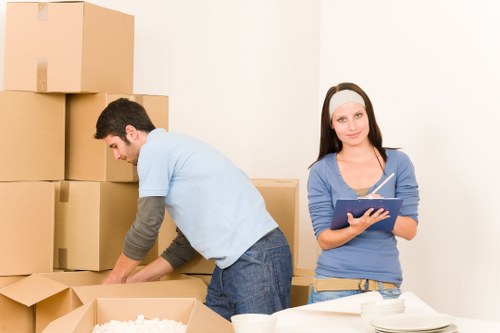 Safe transport of furniture using a moving truck in Charlton