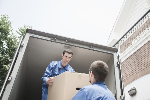 Specialist equipment used for safe piano moving through a Charlton property